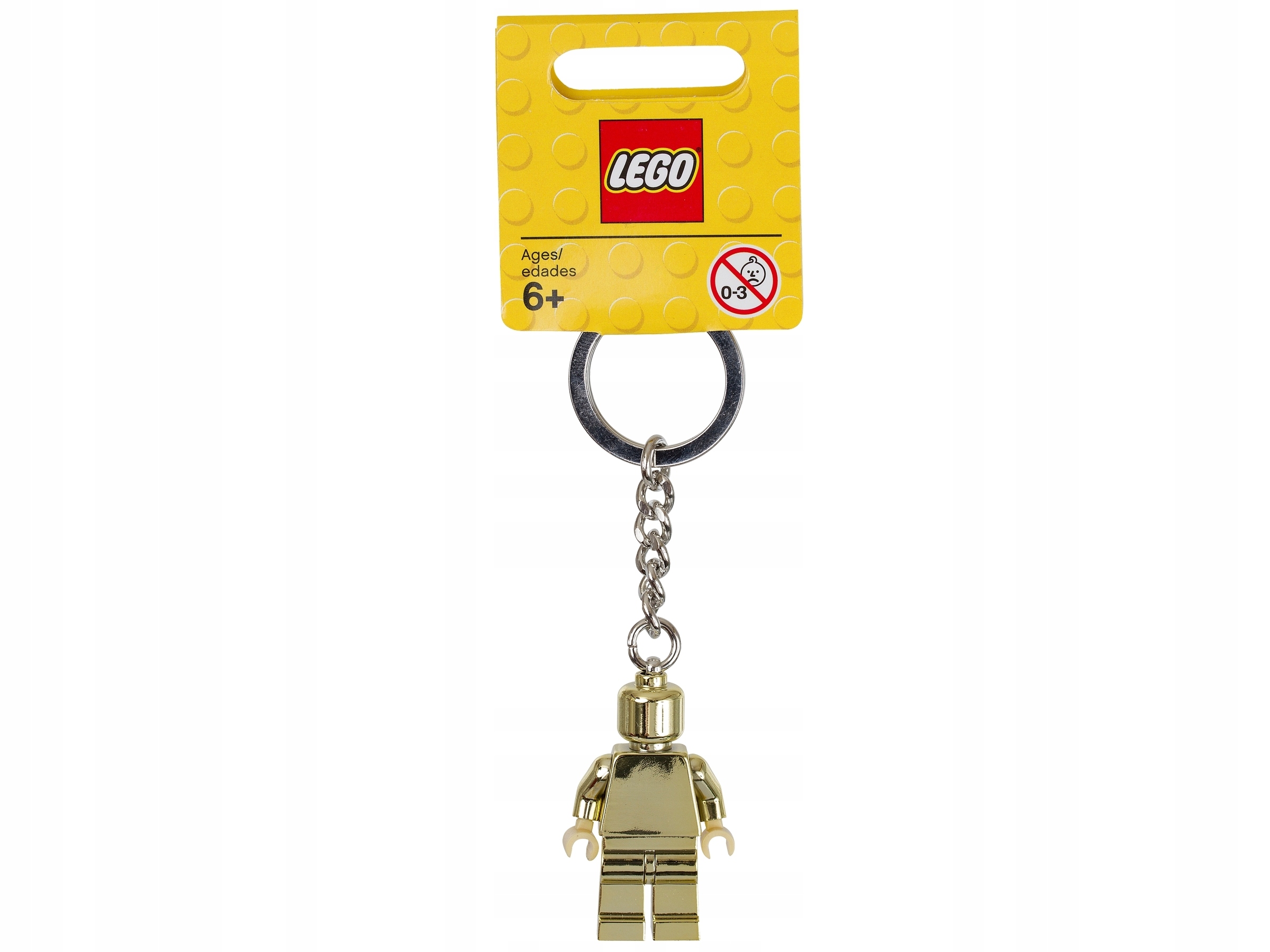 Brelok Lego Mr Gold złota figurka 850807