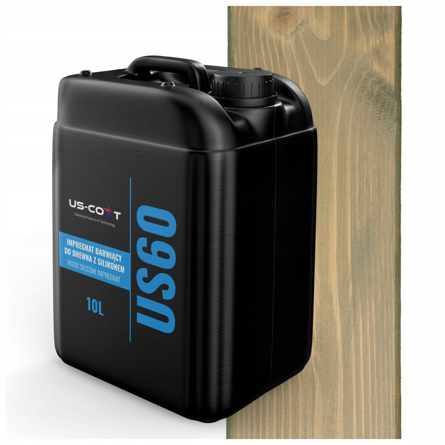 Barvící Impregnat Na Dřevo Se Silikonem 2v1 Altán Barva Šedá Žlutá 10L