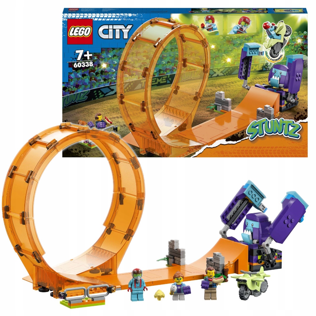 Lego Kaskadérská smyčka a šimpanz demolka 60338