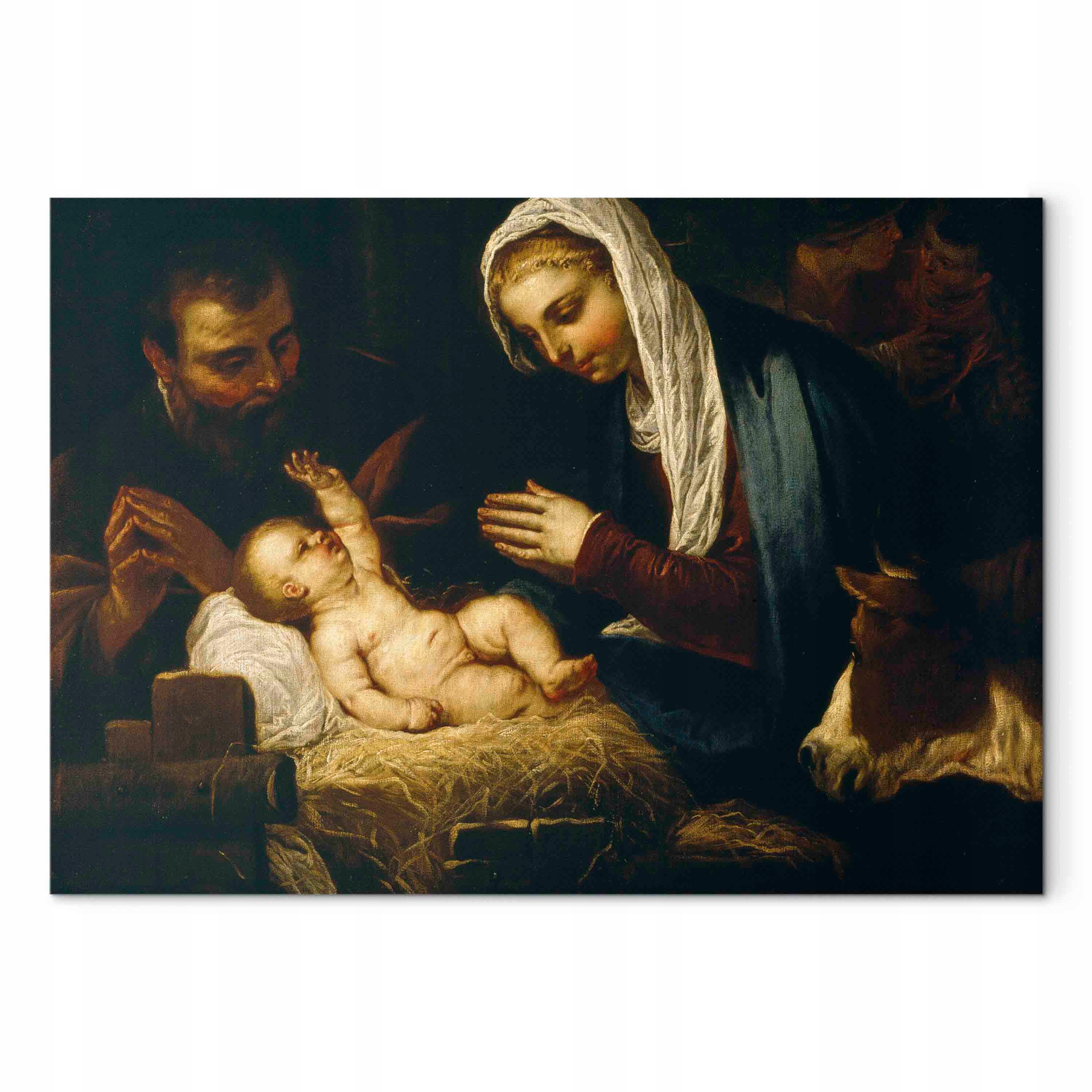 Obraz na plátně canvas Tintoretto Svatá rodina Náboženství Víra 60x40 cm