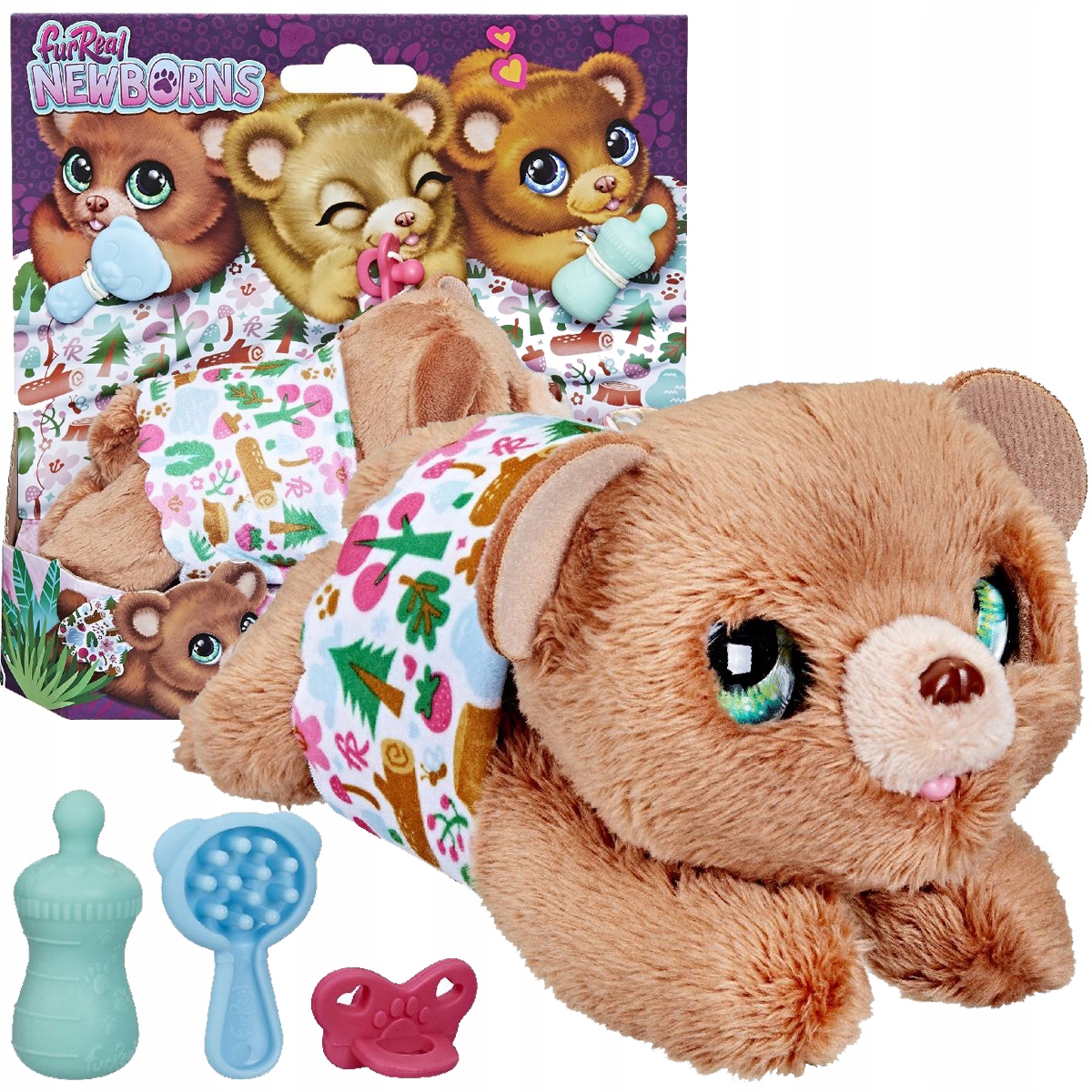 

Maskotka Hasbro FurReal Newborns zwierzątko Miś