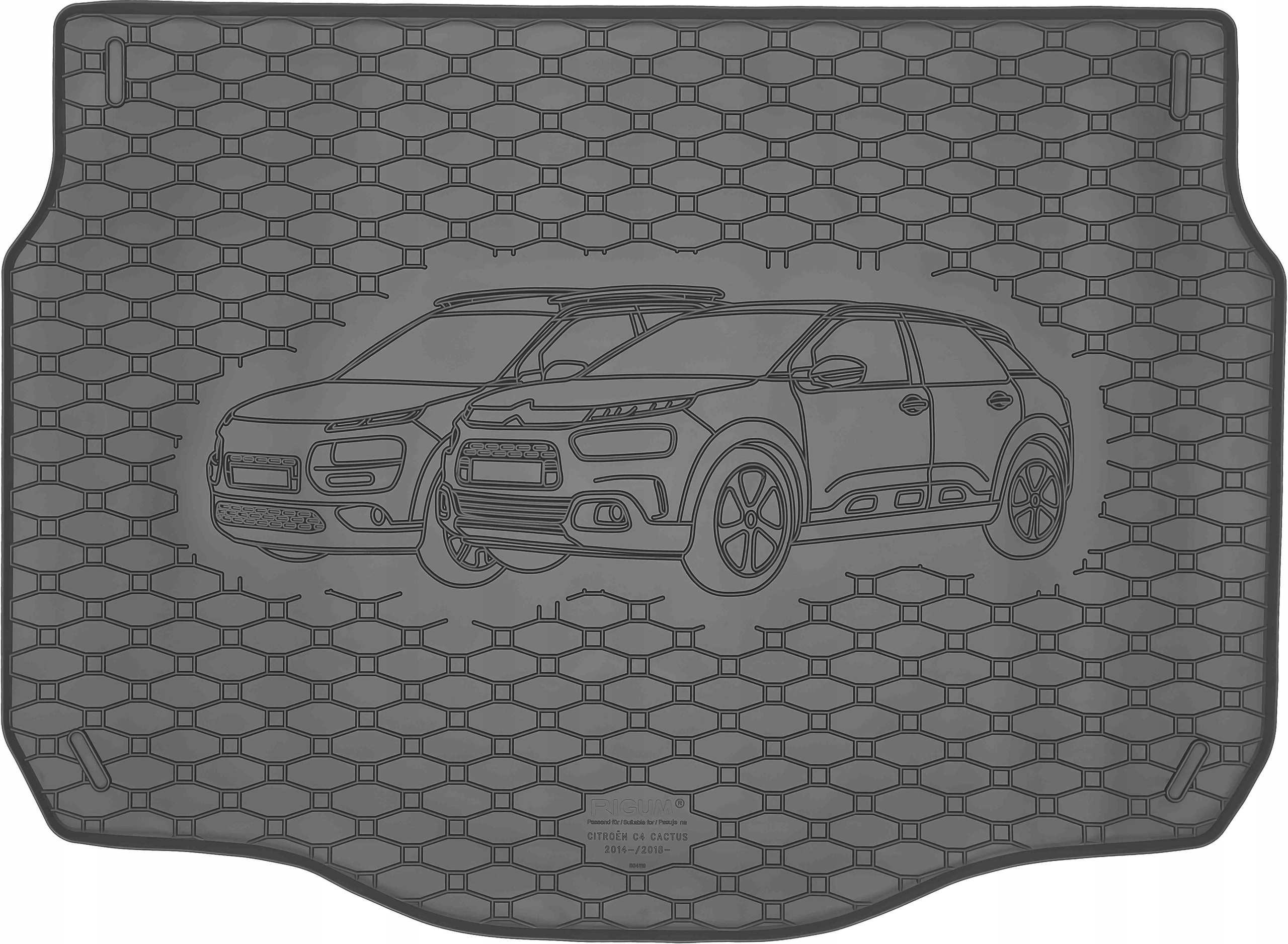 

Citroen C4 Cactus I 2014-2018 Mata bagażnika