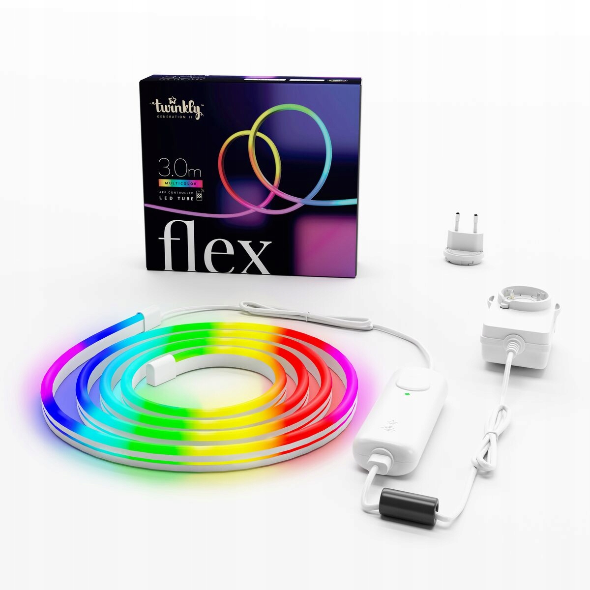 Pružný neón Twinkly Flex 288 Led Rgb 3 m