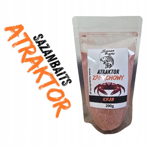 Atraktor zapachowy Aromat Dodatek do zanęt SazanBaits 200g Krab
