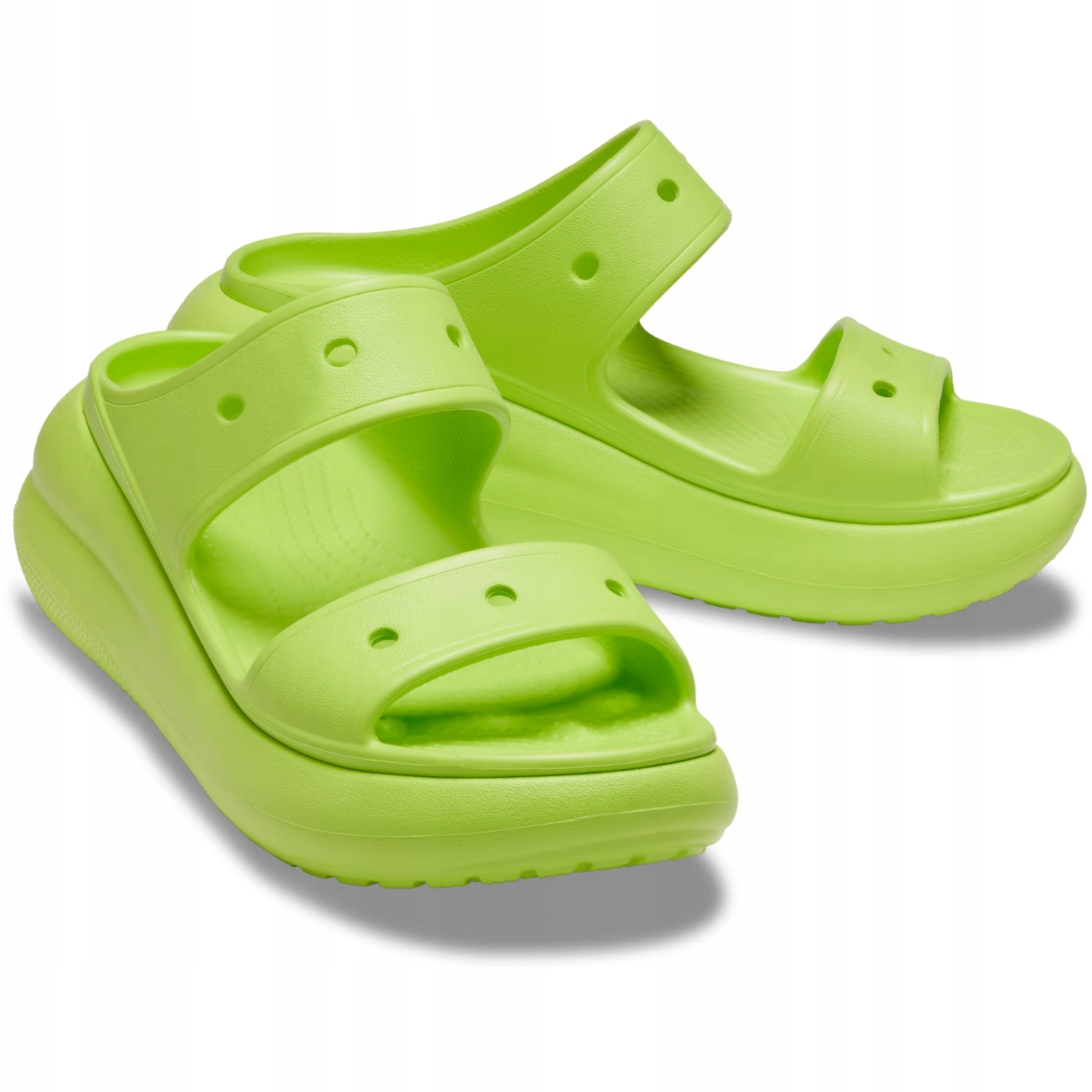 CROCS DAMSKIE CHODAKI NA PLATFORMIE PIANKOWE KLAPKI CRUSH CLOG r. 39/40 Marka Crocs