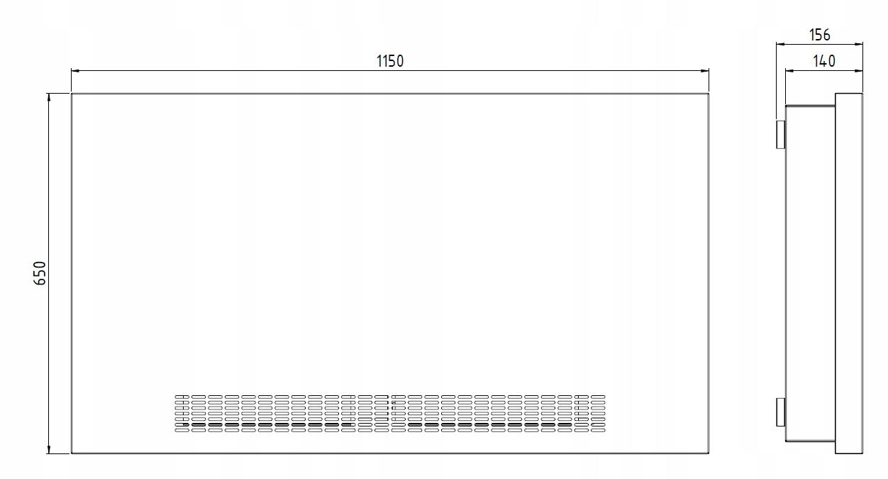 Klimakonwektor Govanni 2,5 kW Moc chłodzenia 2200 W