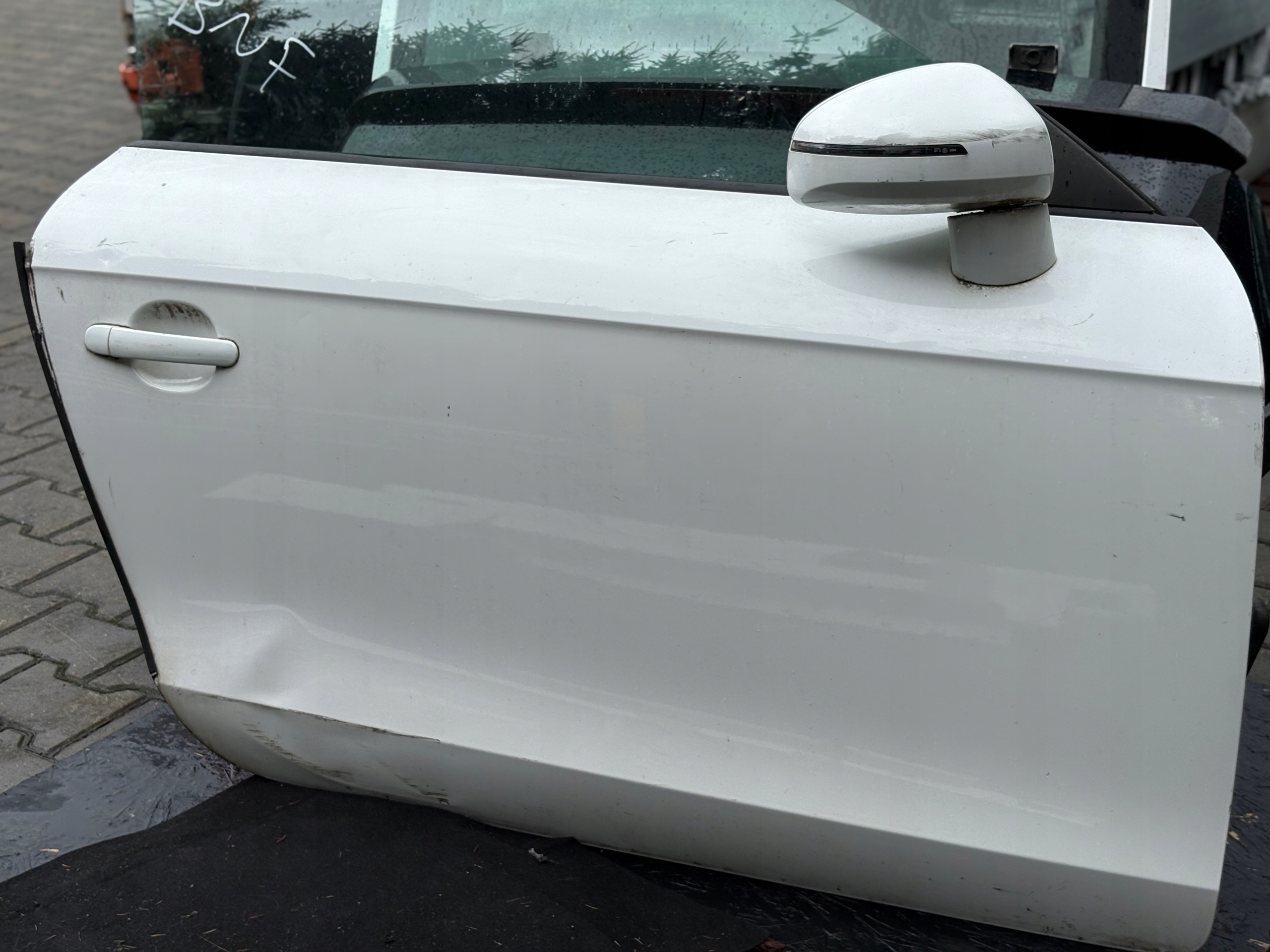 door right right front front AUDI TT 8J colour LY9C complete +mirror