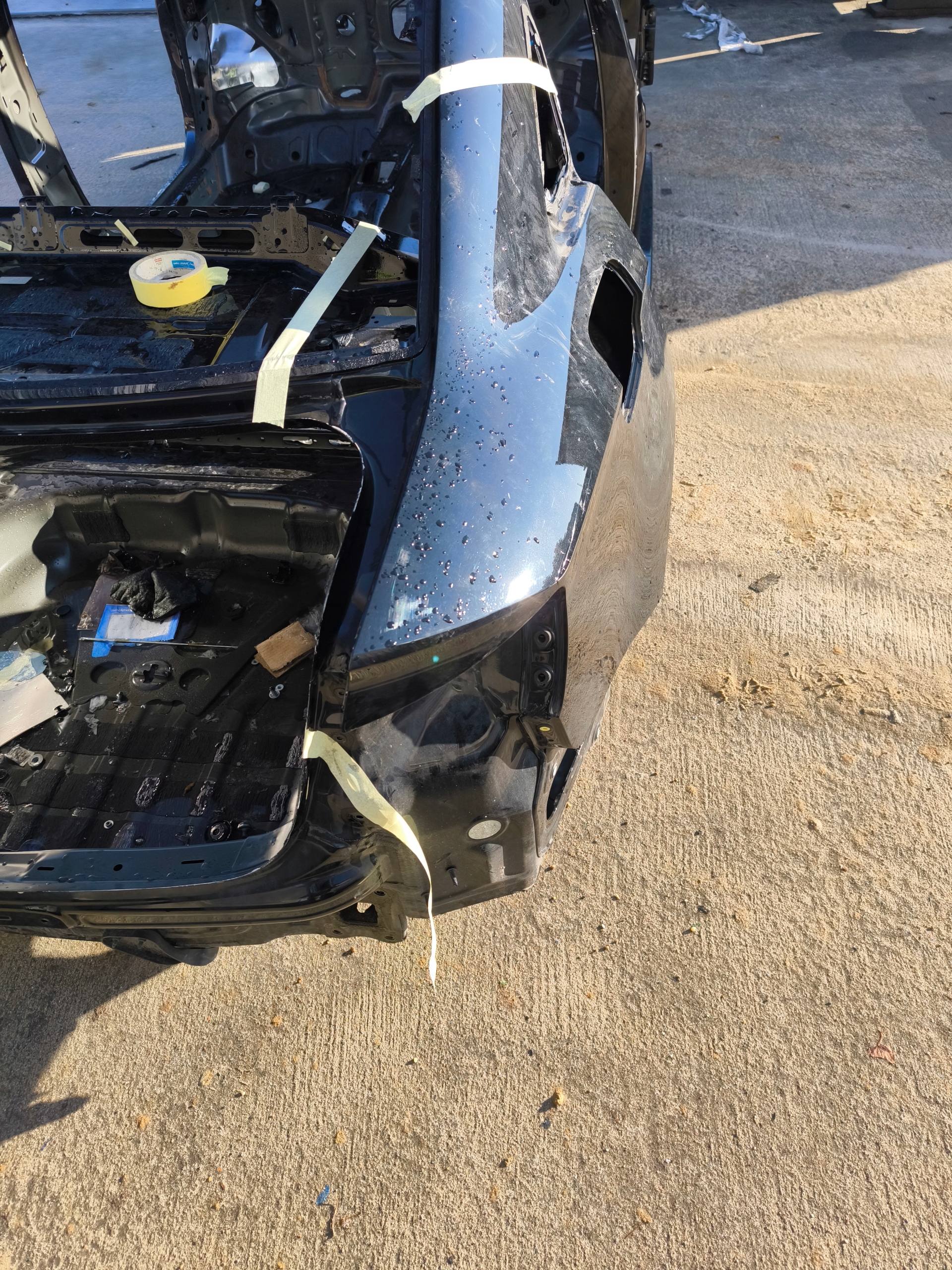 quarter threshold fender right rear part AUDI A3 8V sedan original !!!