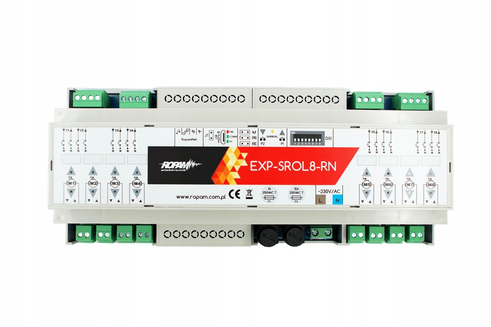 Roapm Sterownik Rolet I Żaluzji EXP-SROL8-RN Neo
