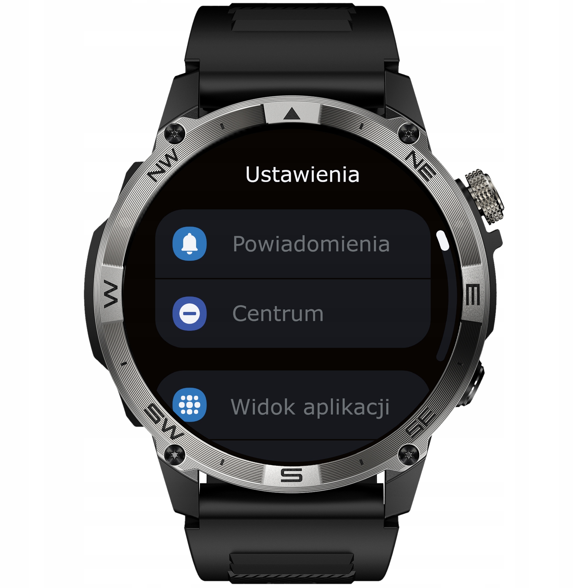 Smartwatch Wenom Explorer GPS Polskie menu Wodoodporny IP68 Smart Watch Kompatybilność systemowa Android iOS Windows Phone