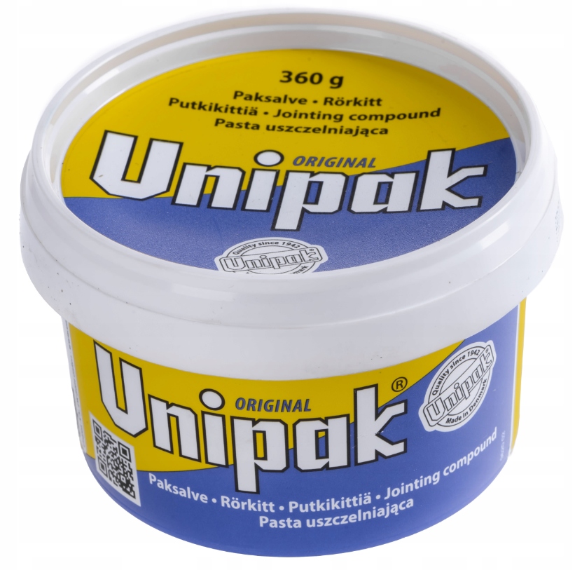 

Pasta Uszczelniajaca Do Pakuł Unipak 360G Woda/gaz