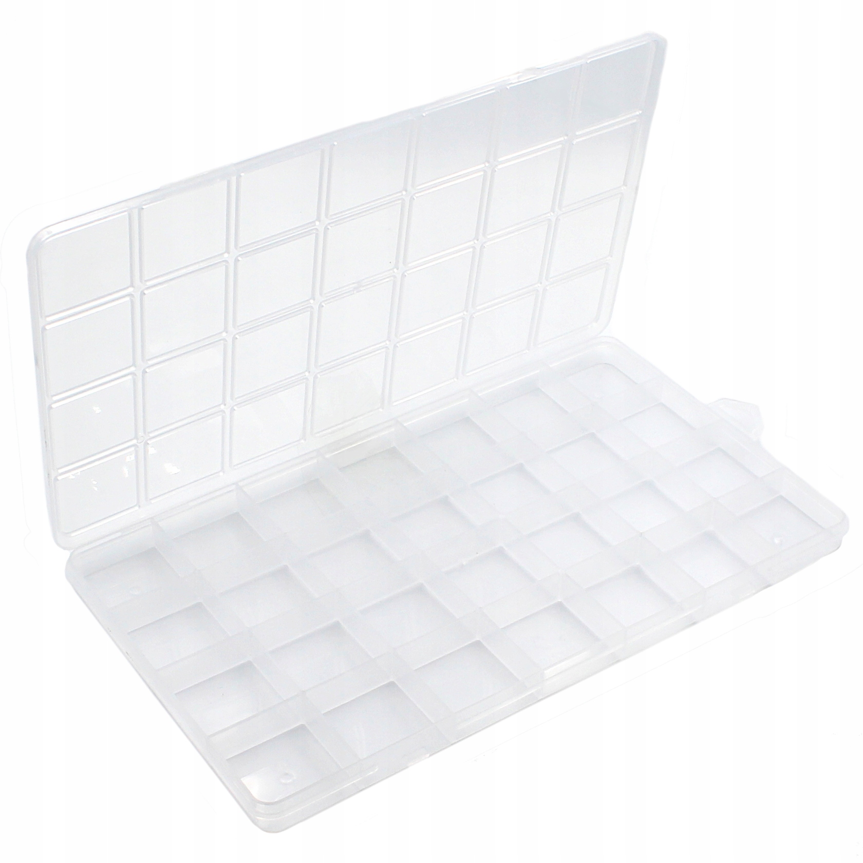Organizer na Koraliki Półfabrykaty Drobiazgi Pudełko 28 przegródek 22x13cm