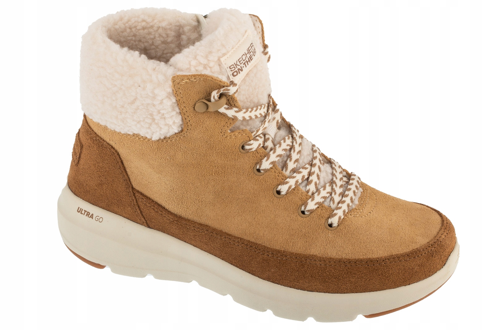 Skechers Glacial Ultra Autumn Days [36] Zimní boty Dámské Semišové Boty