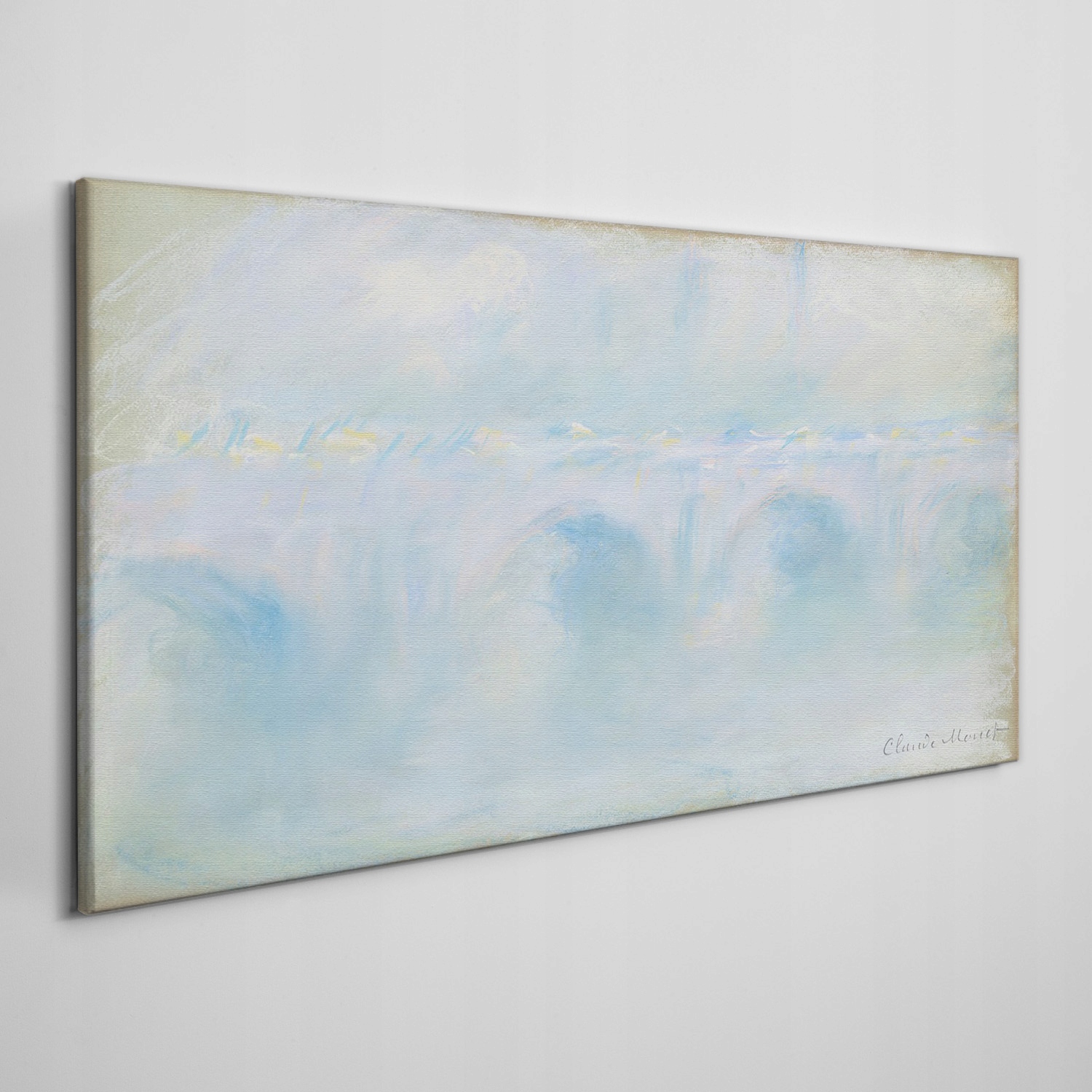 

Obraz na płótnie Waterloo bridge Monet 140x70 cm