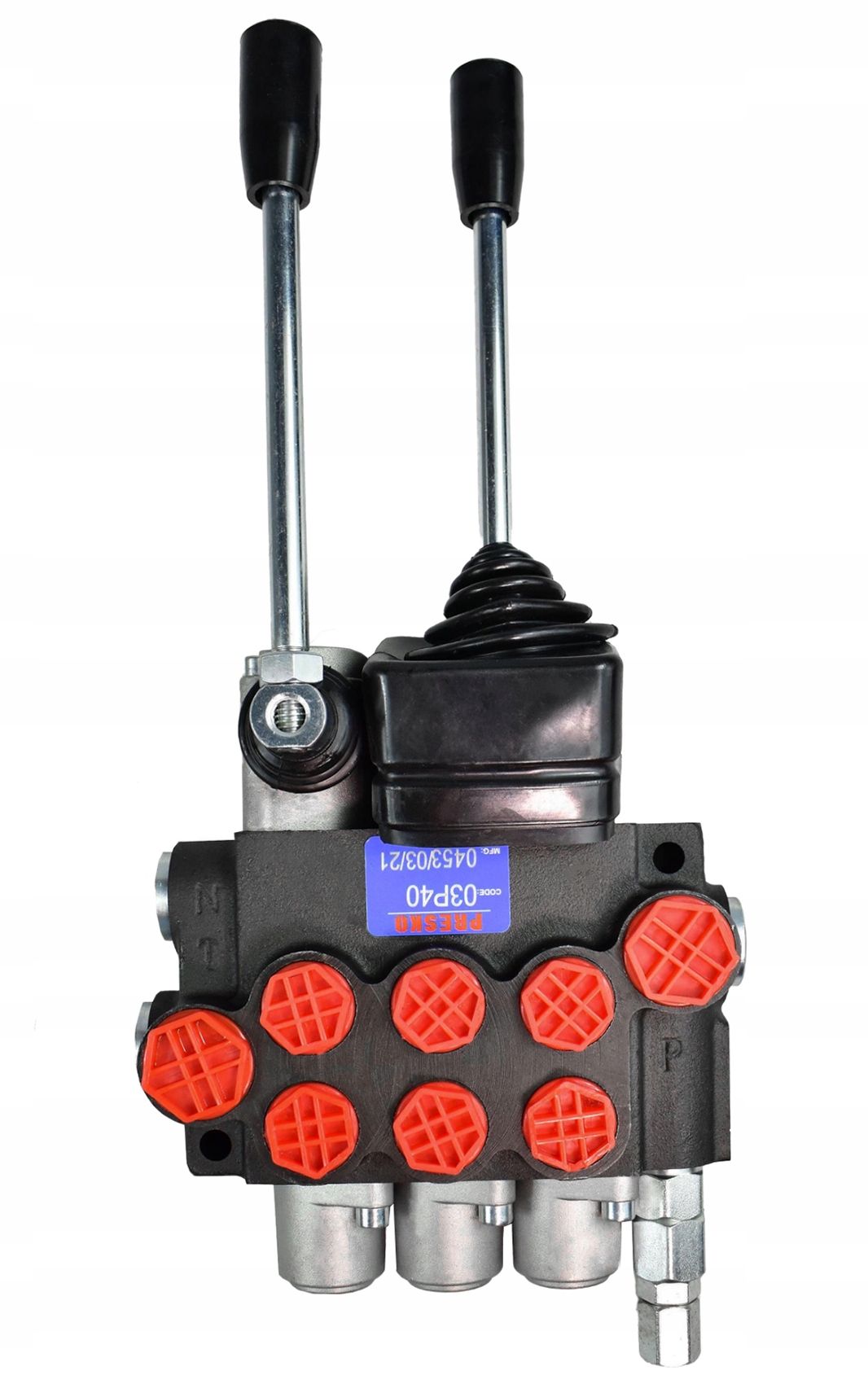 ROZDZIELACZ HYDRAUL 3 SEK 40l JOYSTICK I DZWIGNIA