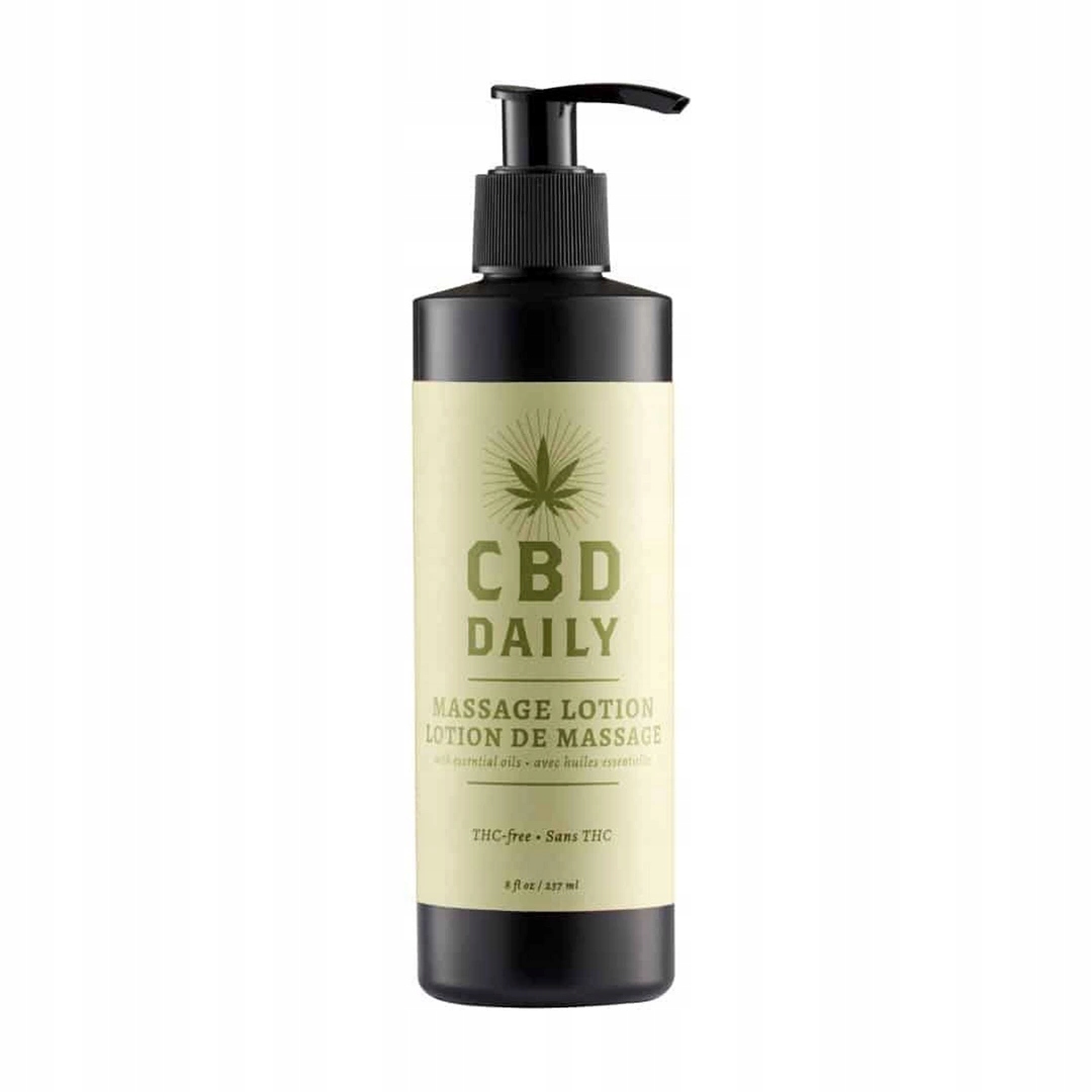 Earthly Body Cbd masážní balzám 237 ml, mátový, konopný olej