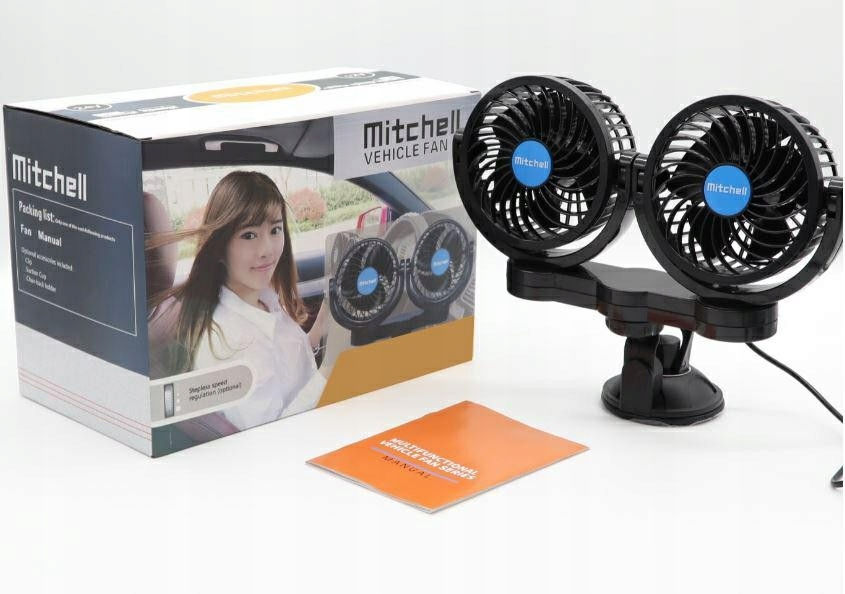 Вентилятор 2xturbo с присоской 4