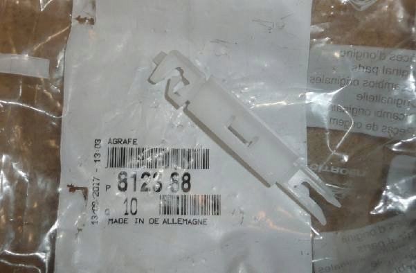 

Citroen Oe 8123.88 clip, listwa ochronna