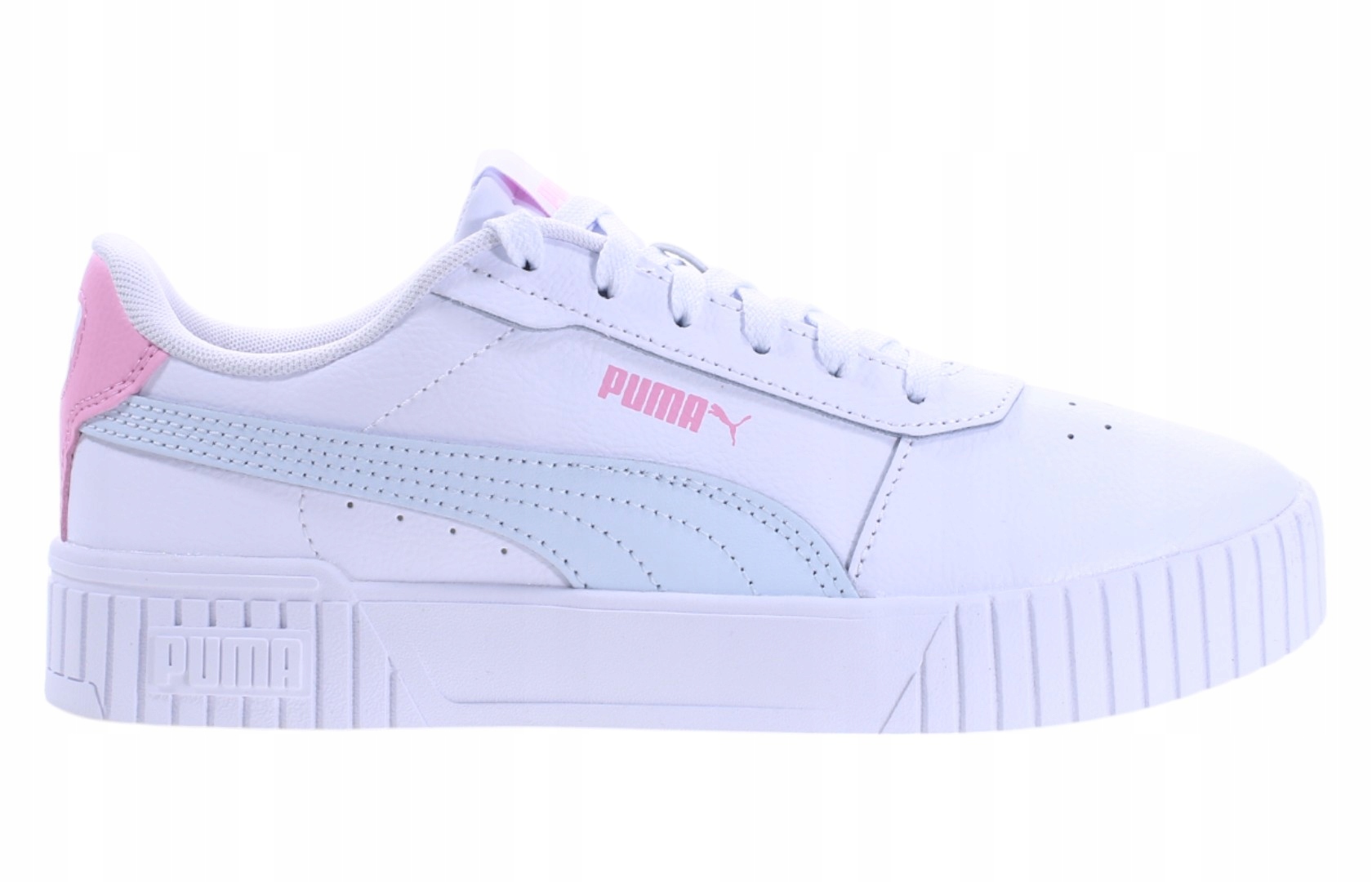 pro mládež boty Puma Carina 2.0 Jr 386185 14 nízké bílé 36