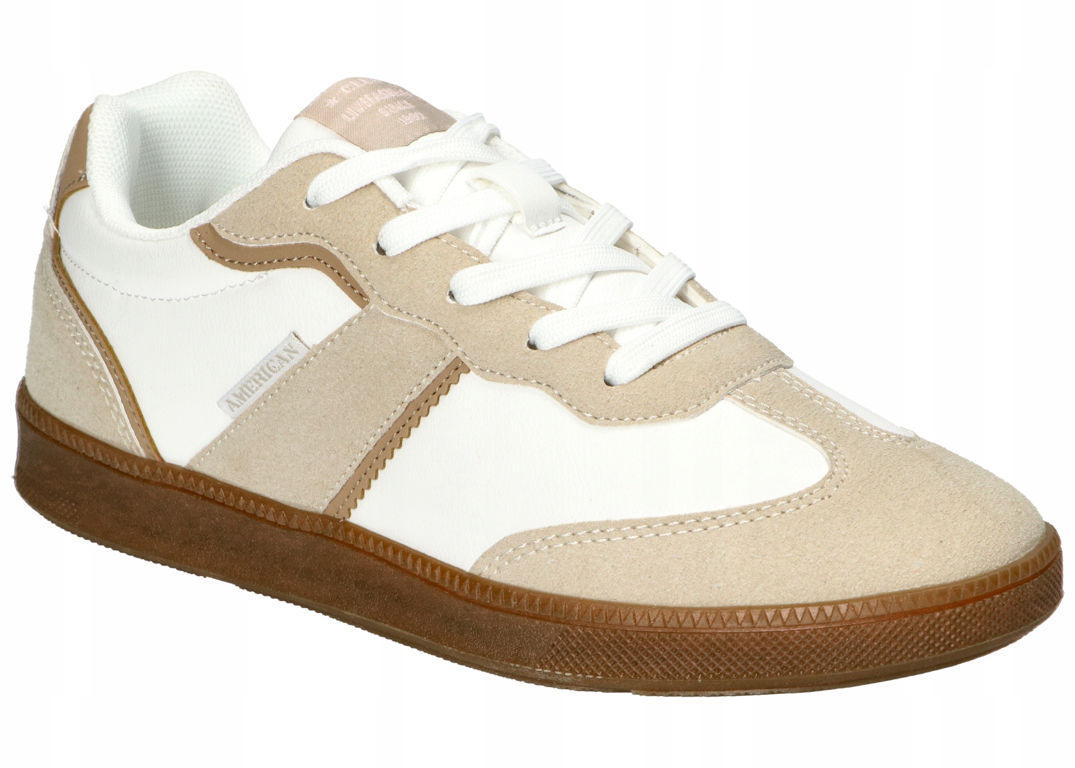 American Club FH97 Originální Tenisky, Módní Dámské Boty, Béžová Barva 39