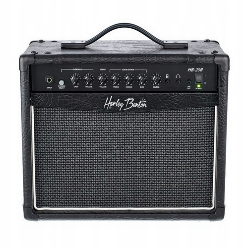 Combo kytarový zesilovač 20W Harley Benton HB-20R Aux Sluchátkový konektor