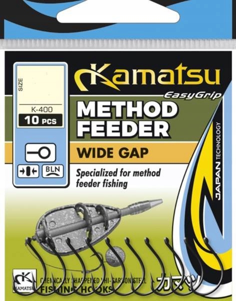 Haczyki Do Metody Method Feeder Wide Gap hak 14 10szt Kamatsu