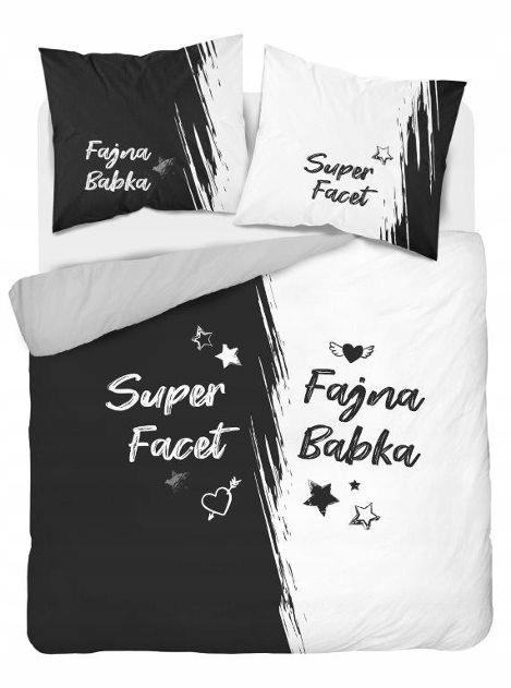 

Pościel 160x200 cm 100% Bawełna 2 Poszewki