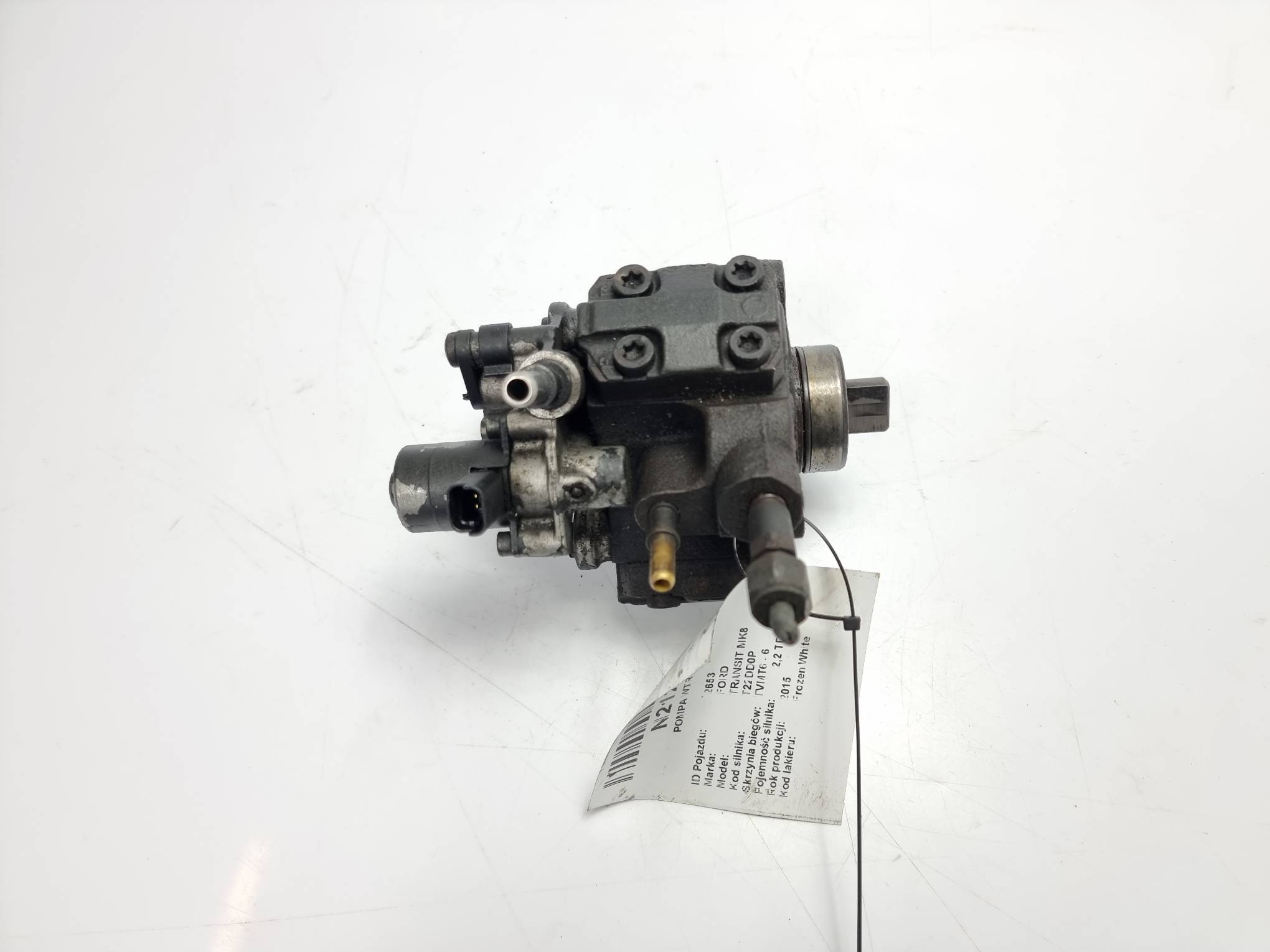 injection pump BK2Q-9B395-BC FORD TRANSIT MK8