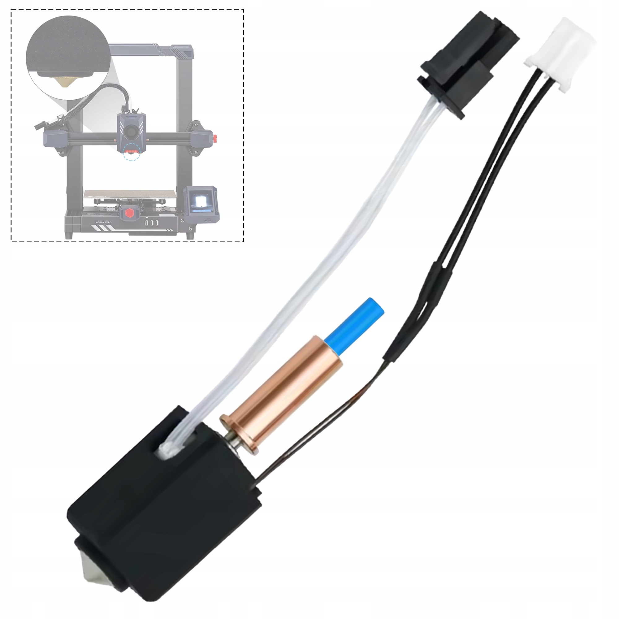 Zestaw Hotend Anycubic Kobra 2 24V 60W (bimetal)