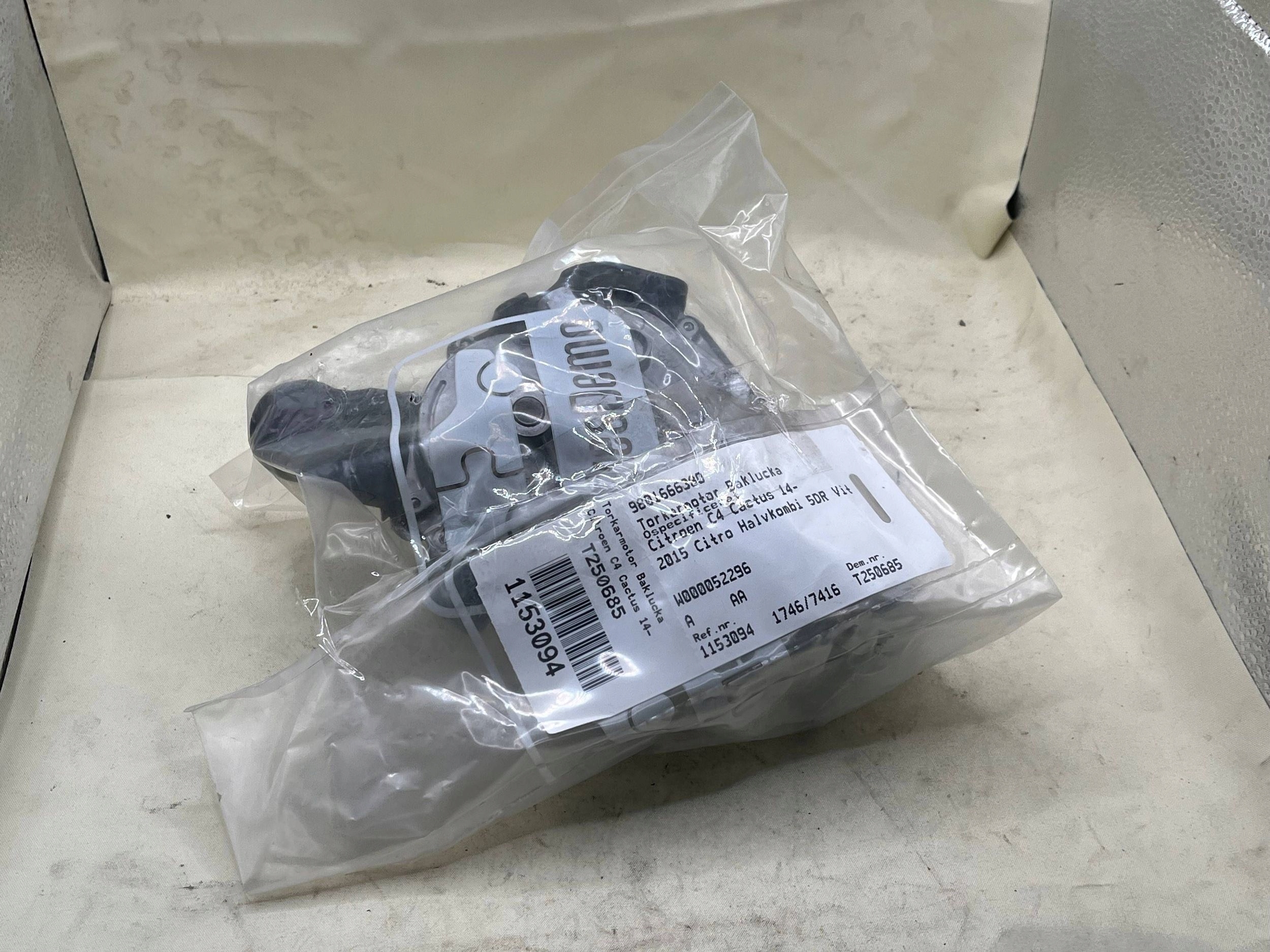 CITOREN C4 CACTUS Motor Wischer heck 9801666380 !J