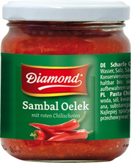 

Sambal Oelek Diamond 200g Sos Chilli Pasta 200 g