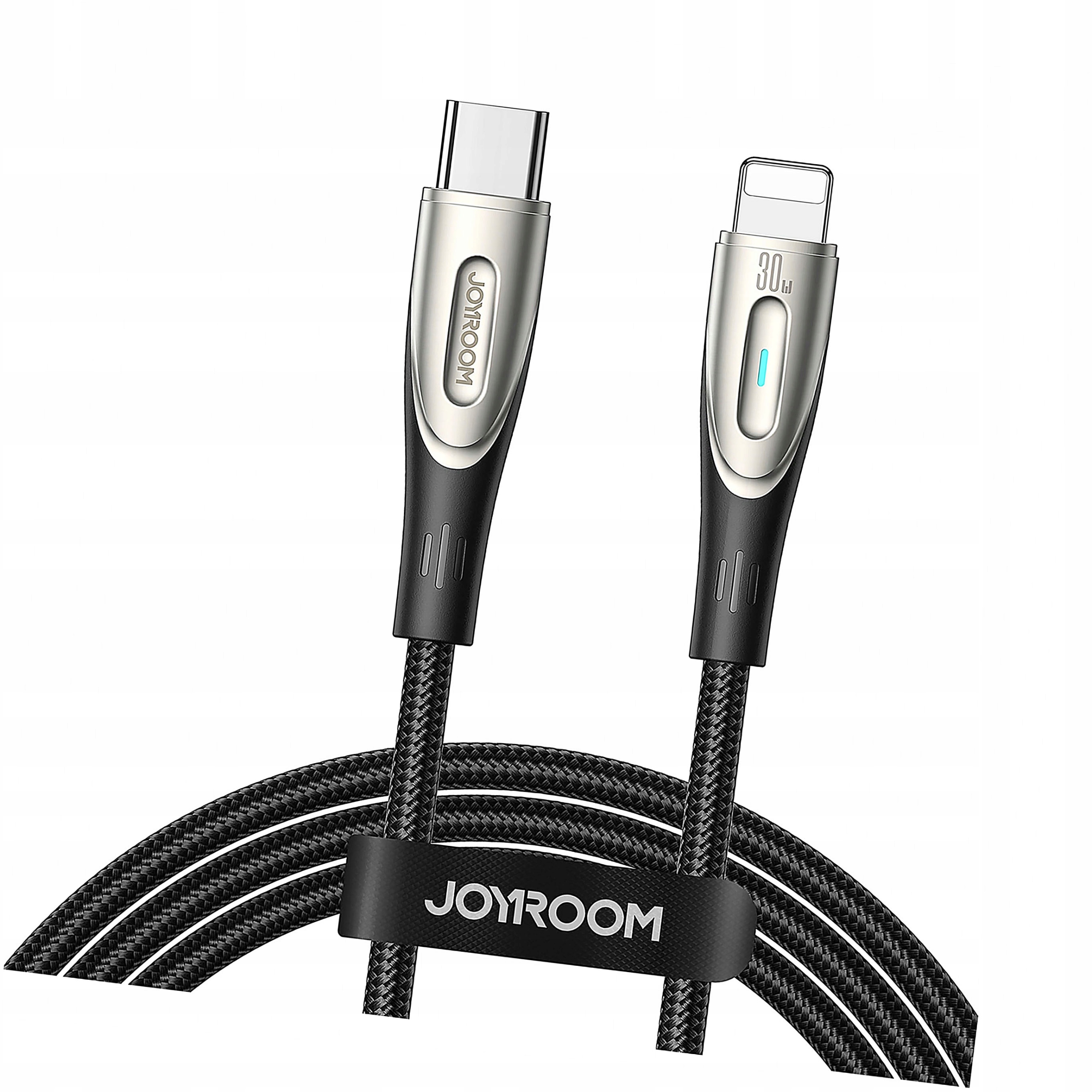 Kabel Joyroom Star-Light Series SA27-CL3 Usb-c Lightning 30W 1.2m czarny