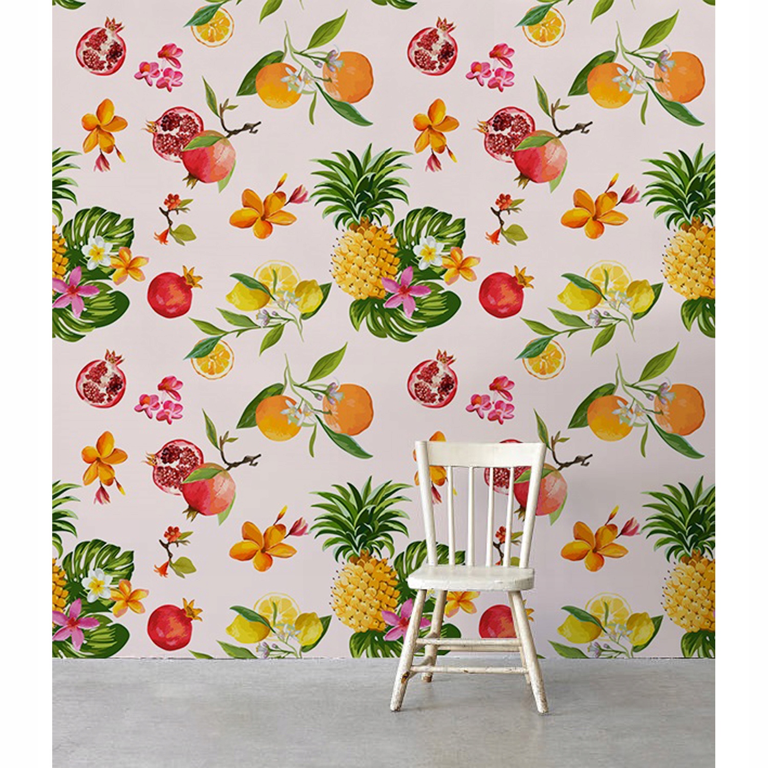 

Tapeta flizelina Owoce i flaming 152x104 cm + klej