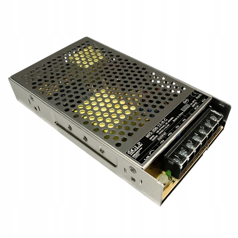 Napájecí zdroj Glp MFS-200-15-H-C 15V 13.4A 201W Pfc, kryt terminálů