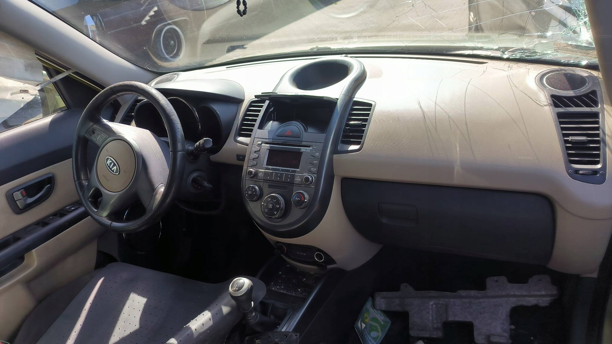 prístrojová doska kokpit KIA SOUL