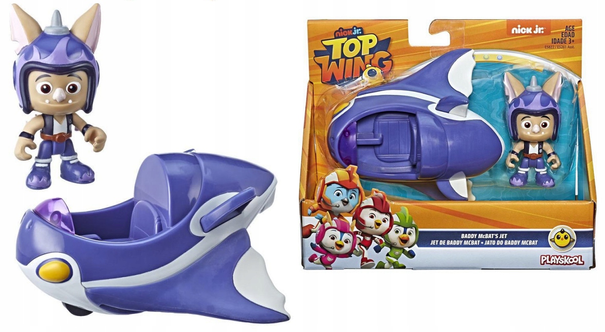 

Top Wing Ptasia Akademia Pojazd Baddy Mcbats E5822