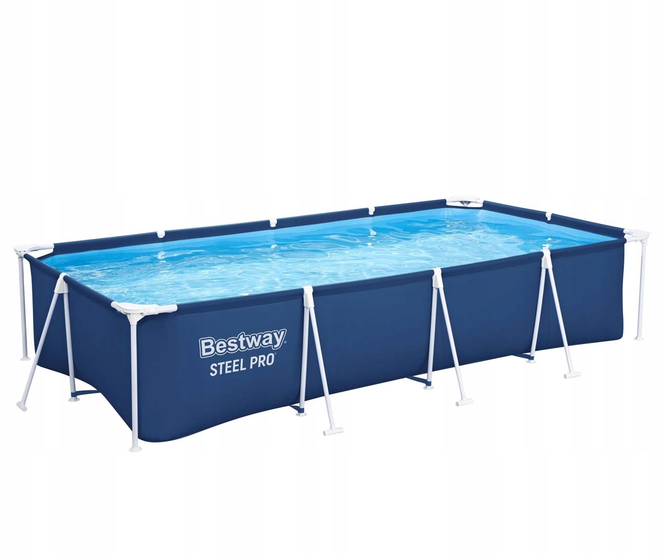 Bestway 56405 Basem rámový Steel Pro obdélníkový 4.00 m x 2.11 m x 81 cm