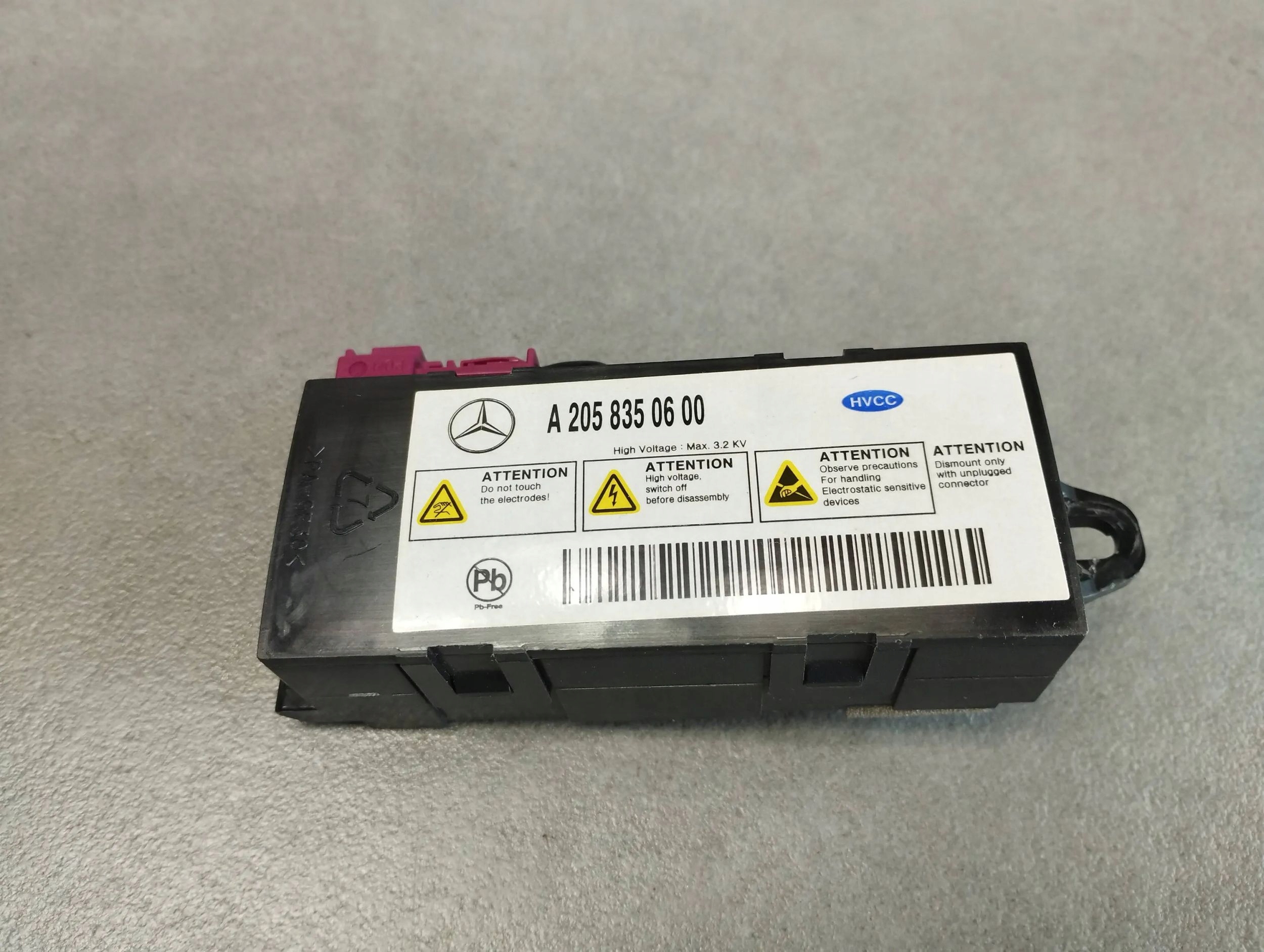Mercedes-Benz GLC X253 modulo JONIZATOR A2058350600