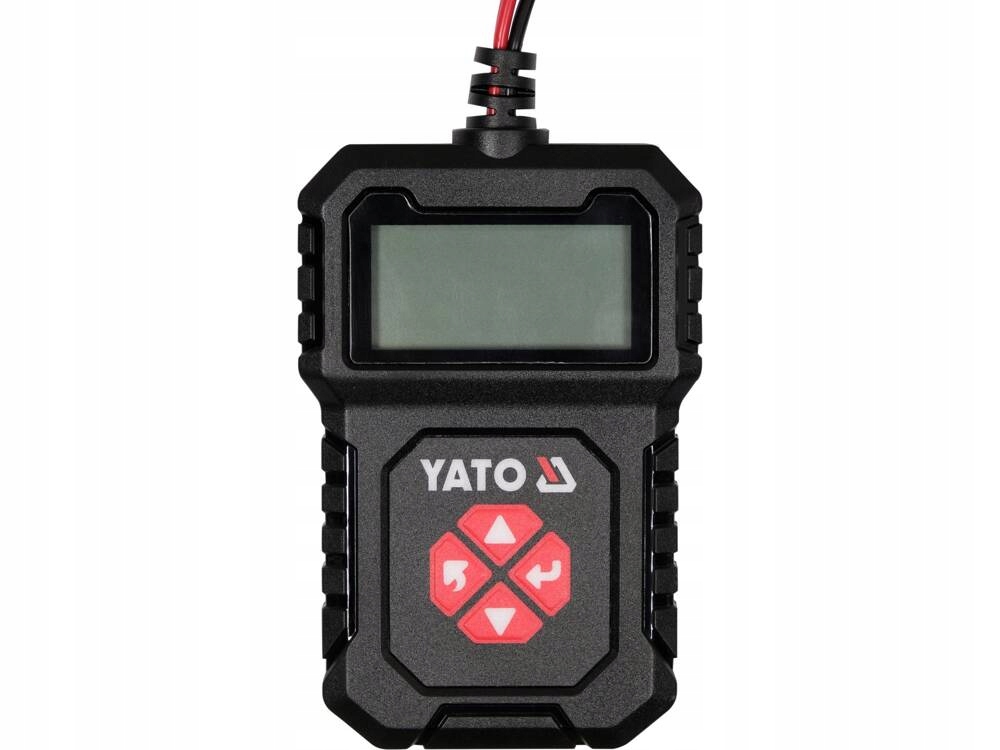 Yato Elektroniczny Tester Akumulatorów 12 V LCD Cca 100-2000 A