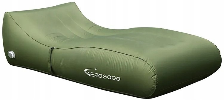 Materac samopompujący turystyczny Aerogogo Giga Lounger PS2 Green