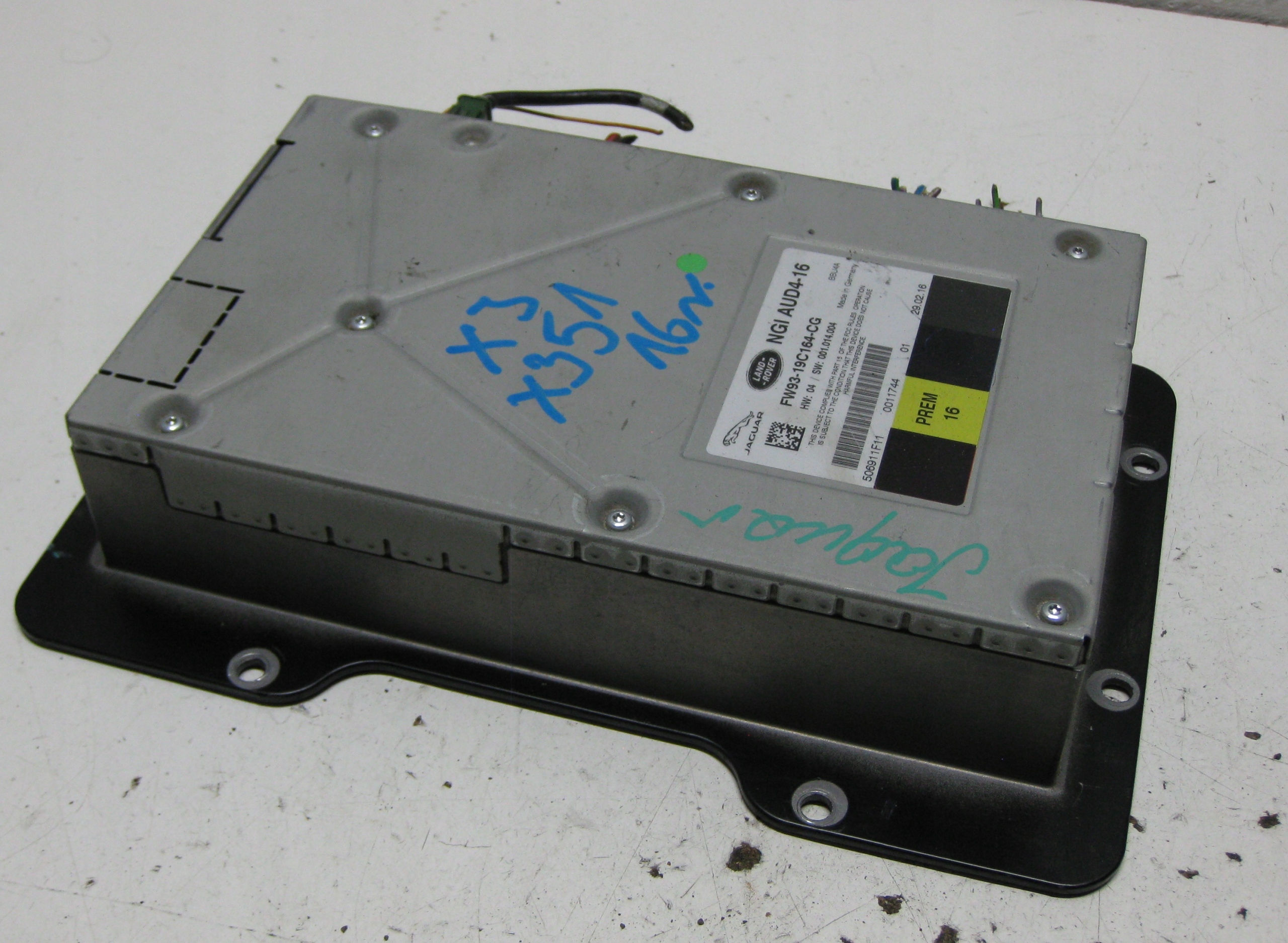 JAGUAR XJ X351 FL 16R module amplifier FW93-19C164-CG