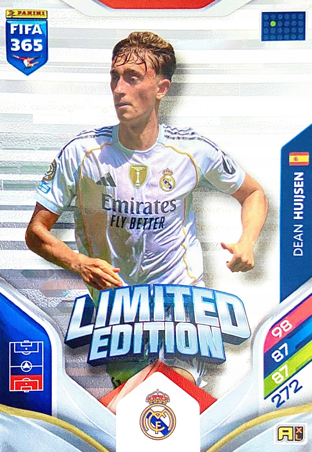Panini Fifa 2026 Karta Limited Dean Huijsen (Real Madrid Cf)