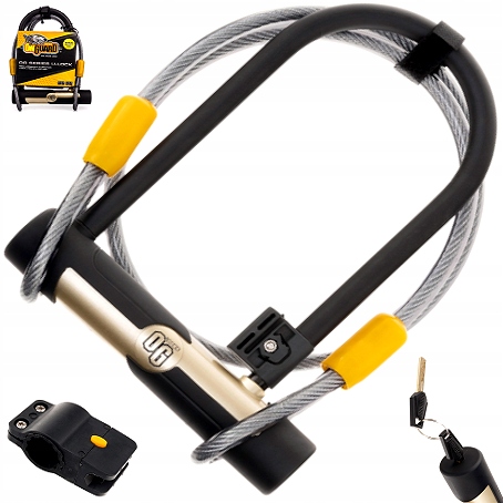 Zapięcie rowerowe Onguard 5815 U-lock linka 120cm