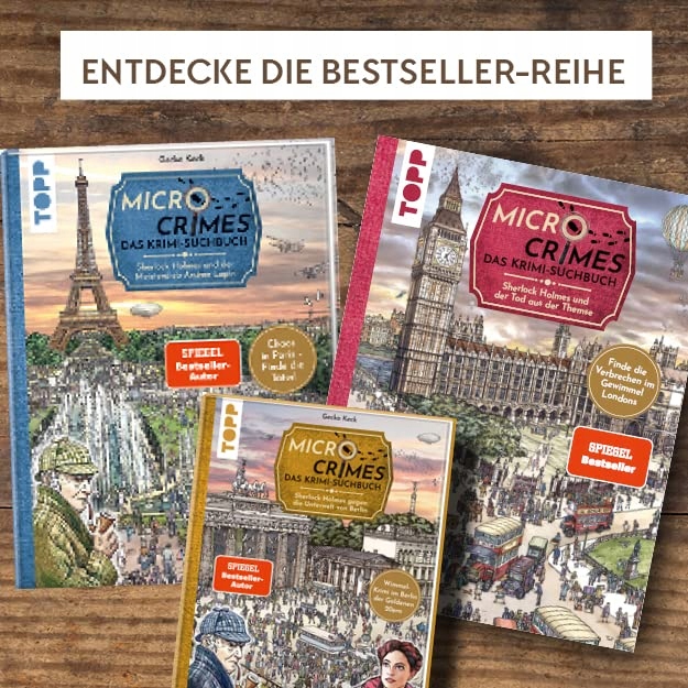 Weis, Christian Micro Crimes. Das Krimi-Suchbuch. Sherlock Holmes gegen die Autor Gecko Keck