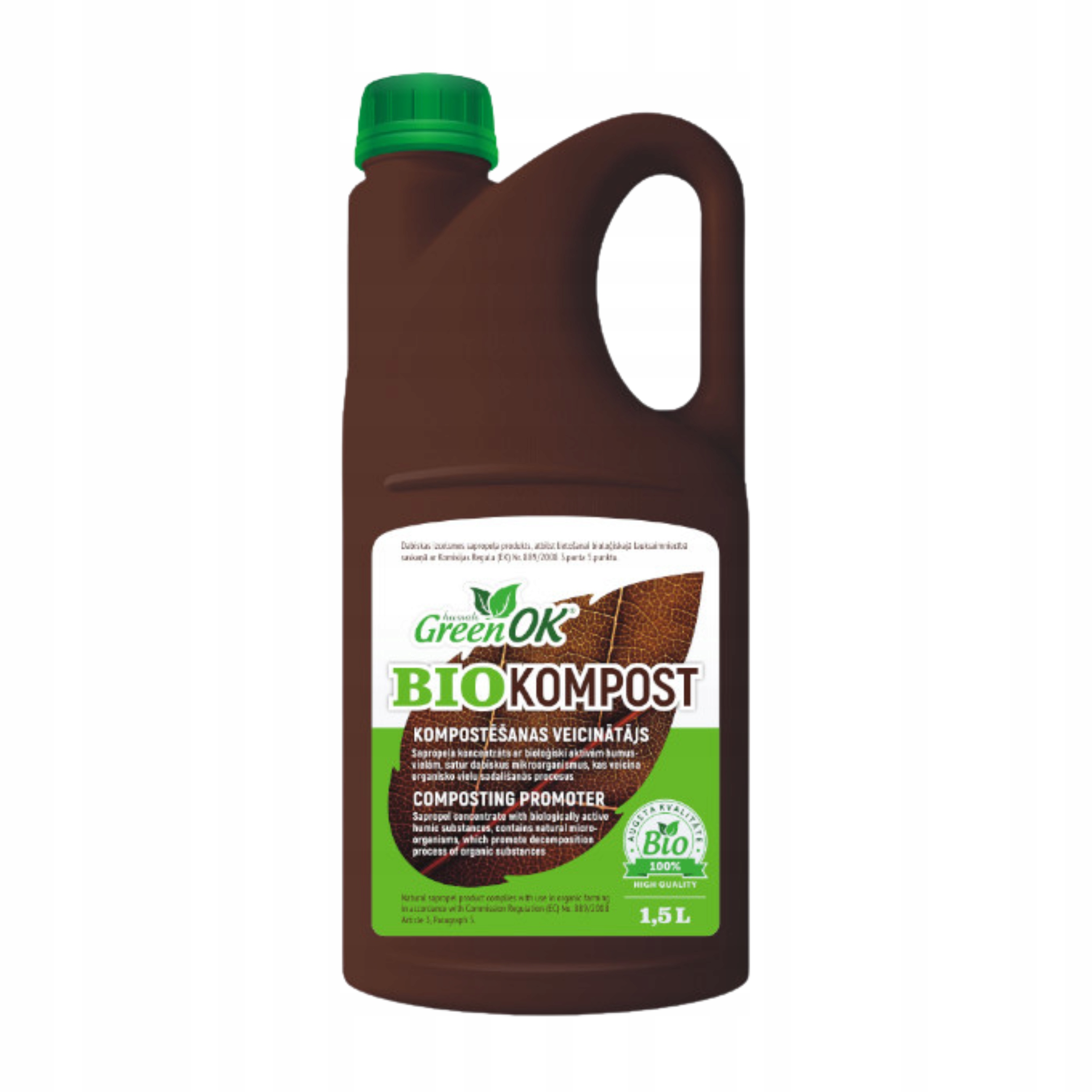 Bio Kompost 1,5 L – kompostovací prostředek GreenOK
