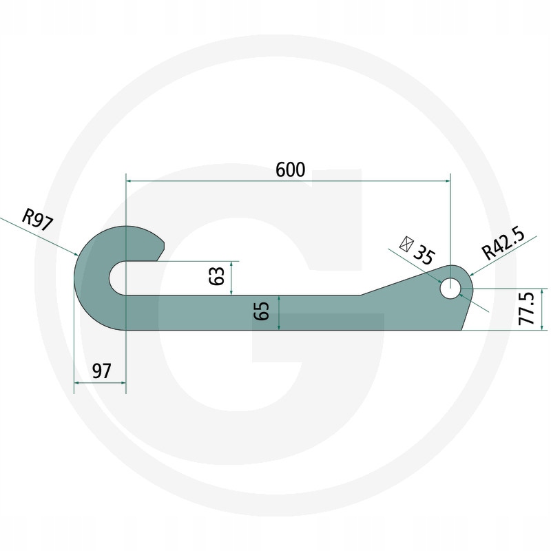 778755145 - Крепление JCB