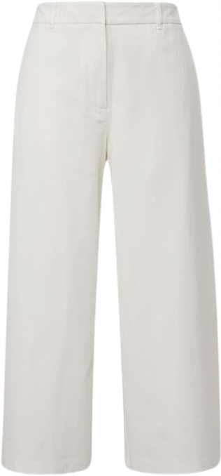 S.oliver Dámské Bílé Elegantní Kalhoty 48 Jxd