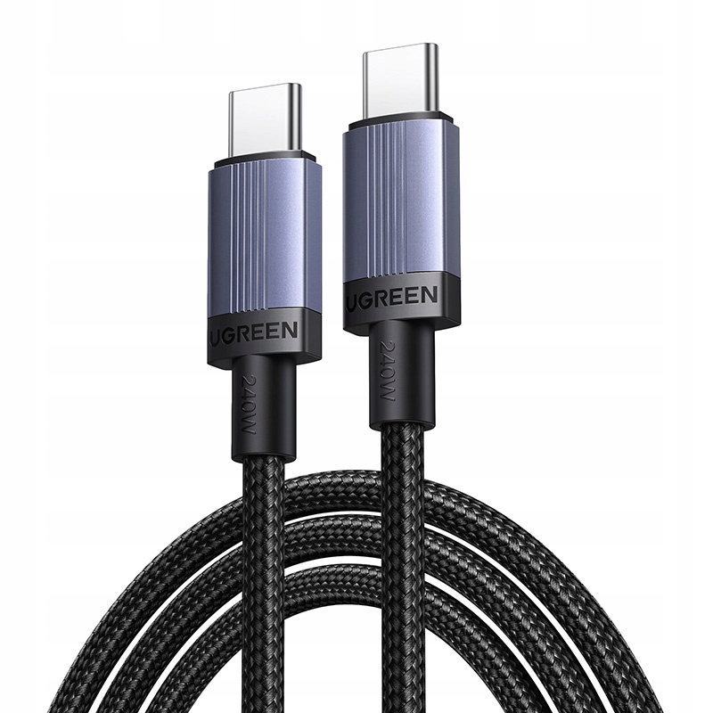 Ugreen Kabel Usb-c Do Usb-c 240W Do Telefonów 1M Złącze Pd Szybka