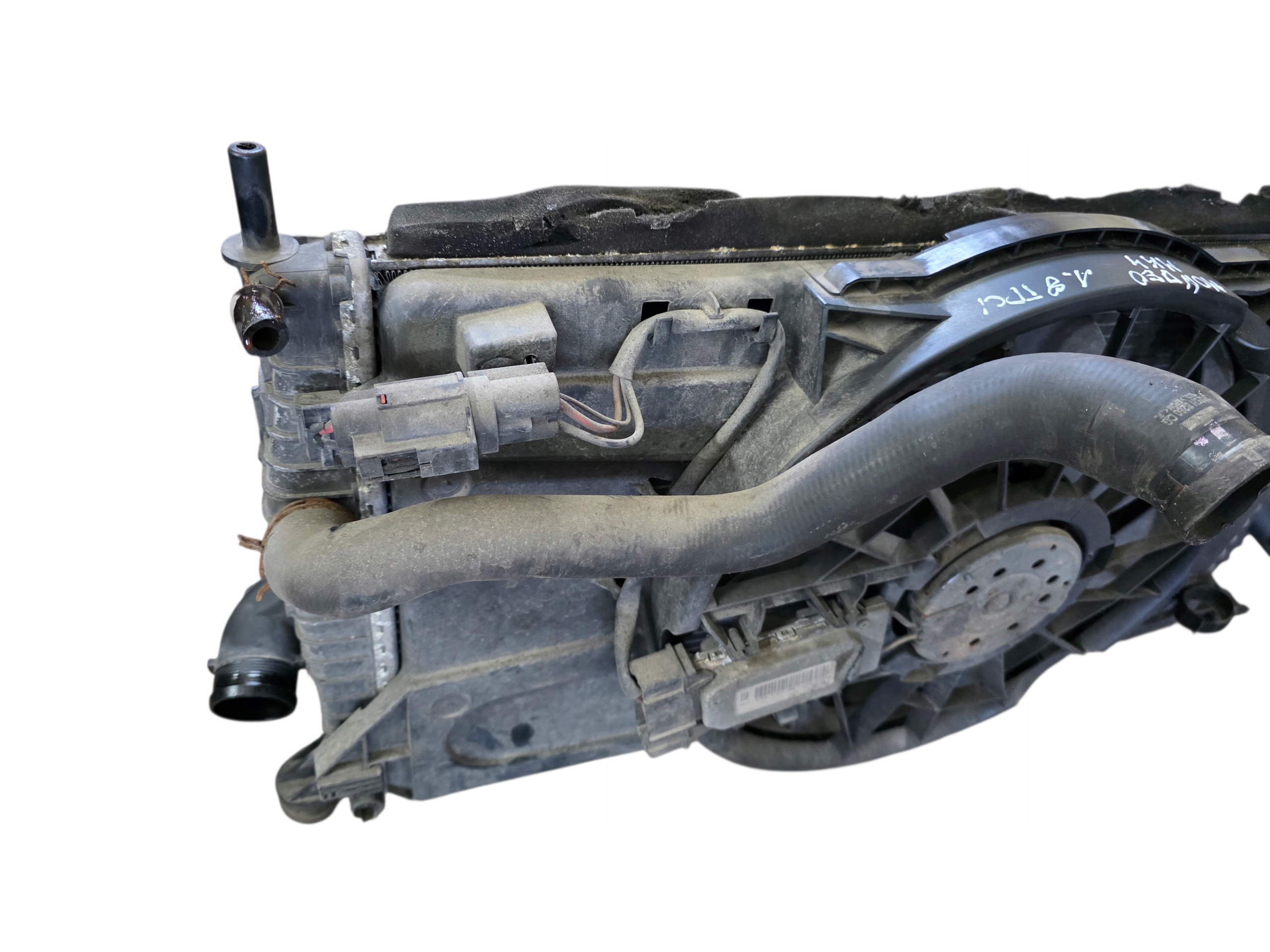 chladič ventilátor chladiče FORD C-MAX MK1 2.0 TDCI KOMPLET