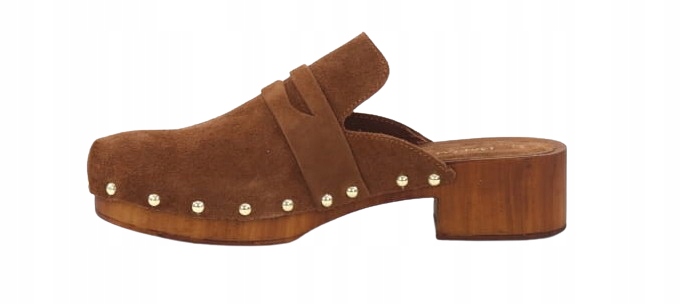 Dámské hnědé Nazouváky nazouvací lodičky Marco Tozzi velikost 38 Tla